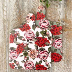 'In Full Bloom' Mini Double Sided Chopping Board>Toasted Crumpet Flash Sale