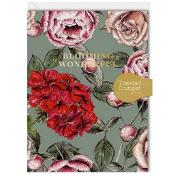In Full Bloom 'Blooming Wonderful' Mini Card>Toasted Crumpet Best
