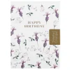 Lavender & Butterflies 'Happy Birthday!' Mini Birthday Card>Toasted Crumpet Best