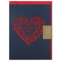'Love You' Mini Card>Toasted Crumpet New