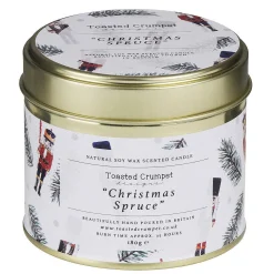 'Nutcracker' Christmas Spruce Tin Candle><noscript><img width=