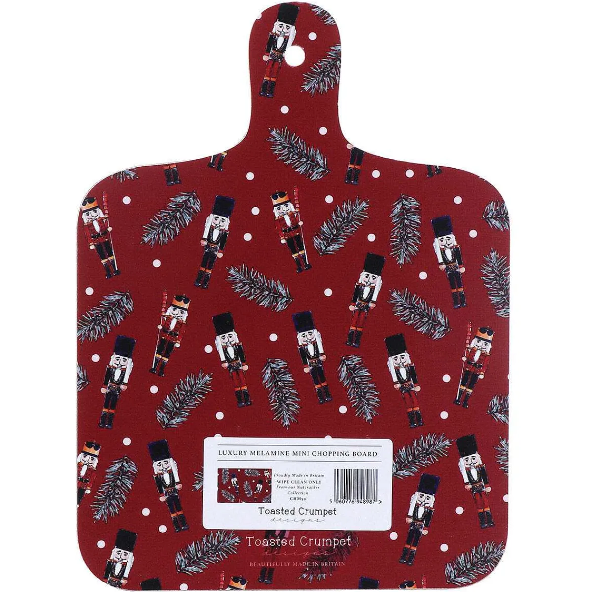 'Nutcracker' Double-Sided Mini Chopping Board>Toasted Crumpet Store