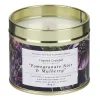 Pomegranate Noir & Mulberry Tin Candle>Toasted Crumpet Discount