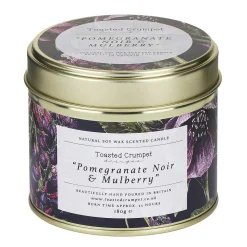 Pomegranate Noir & Mulberry Tin Candle>Toasted Crumpet Discount