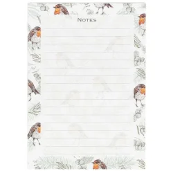'Robin & Eucalyptus' A6 Jotter Notepad>Toasted Crumpet Cheap