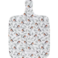 'Robins & Eucalyptus' Large Double Sided Chopping Board>Toasted Crumpet Cheap