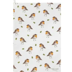 'Robins' Tea Towel>Toasted Crumpet Outlet
