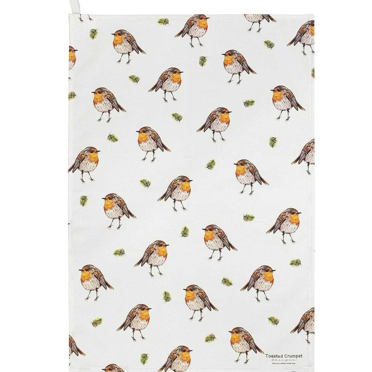 'Robins' Tea Towel>Toasted Crumpet Outlet