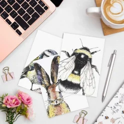 'spring To Summer' Notecards Mixed Set Of 8><noscript><img width=