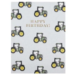 Tractors 'Happy Birthday!' Mini Birthday Card><noscript><img width=