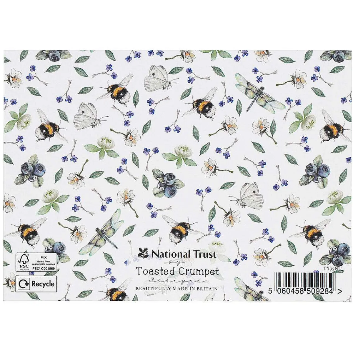 'Wildflower Meadows' Thank You Notecards Set Of 6>Toasted Crumpet Cheap