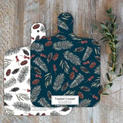 'Winter Days & Nights' Mini Double Sided Chopping Board><noscript><img width=