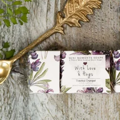 'With Love & Hugs' Mini Moments Trio Of 20G Heart Soaps>Toasted Crumpet Store
