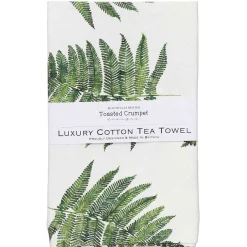 'Woodland Fern' Tea Towel>Toasted Crumpet New