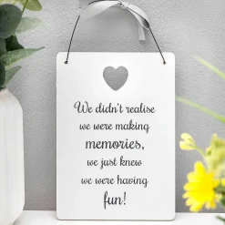 Having Fun Large Sentiment Sign><noscript><img width=