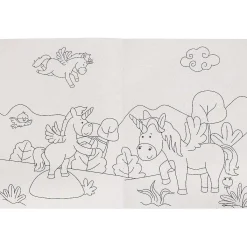 Unicorn A4 Colouring Book Set With Twelve Pencils>Temptation Gifts Shop