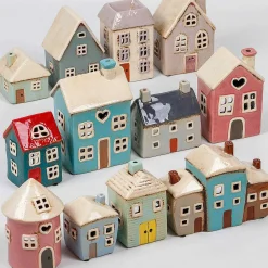 Dark Grey House Tealight Holder><noscript><img width=