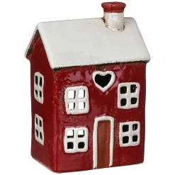 Red Heart House Tealight Holder><noscript><img width=