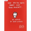 Dance Like Your Parents Greetings Card>Vimrod Outlet