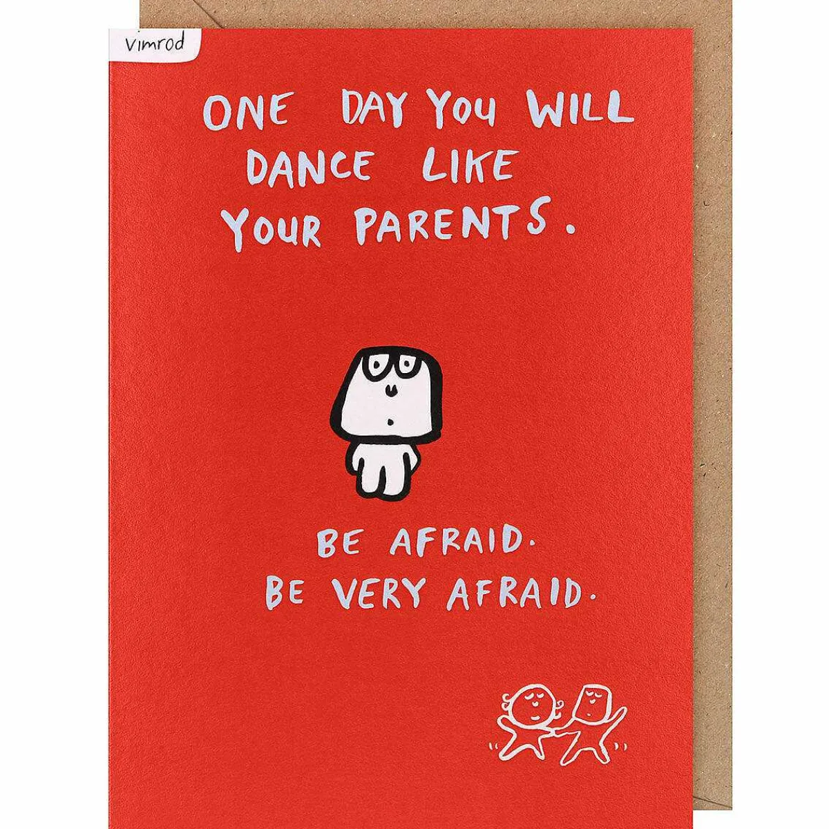 Dance Like Your Parents Greetings Card>Vimrod Outlet