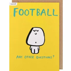 Football Greetings Card>Vimrod Discount