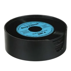 Vinyl Record Coasters - Set Of Six>Temptation Gifts Outlet
