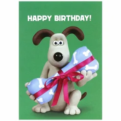 'Gromit Present' Birthday Card>Wallace & Gromit Cheap