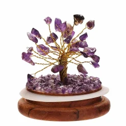 Amethyst Gemstone Dome Tree><noscript><img width=