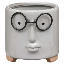 Country Living Abstract Face Stone Planter>Widdop & Co Cheap