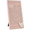 Moments Standing Plaque Mum>Widdop & Co Flash Sale