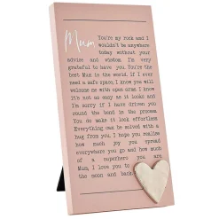 Moments Standing Plaque Mum>Widdop & Co Flash Sale
