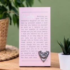 Moments Standing Plaque Daughter><noscript><img width=