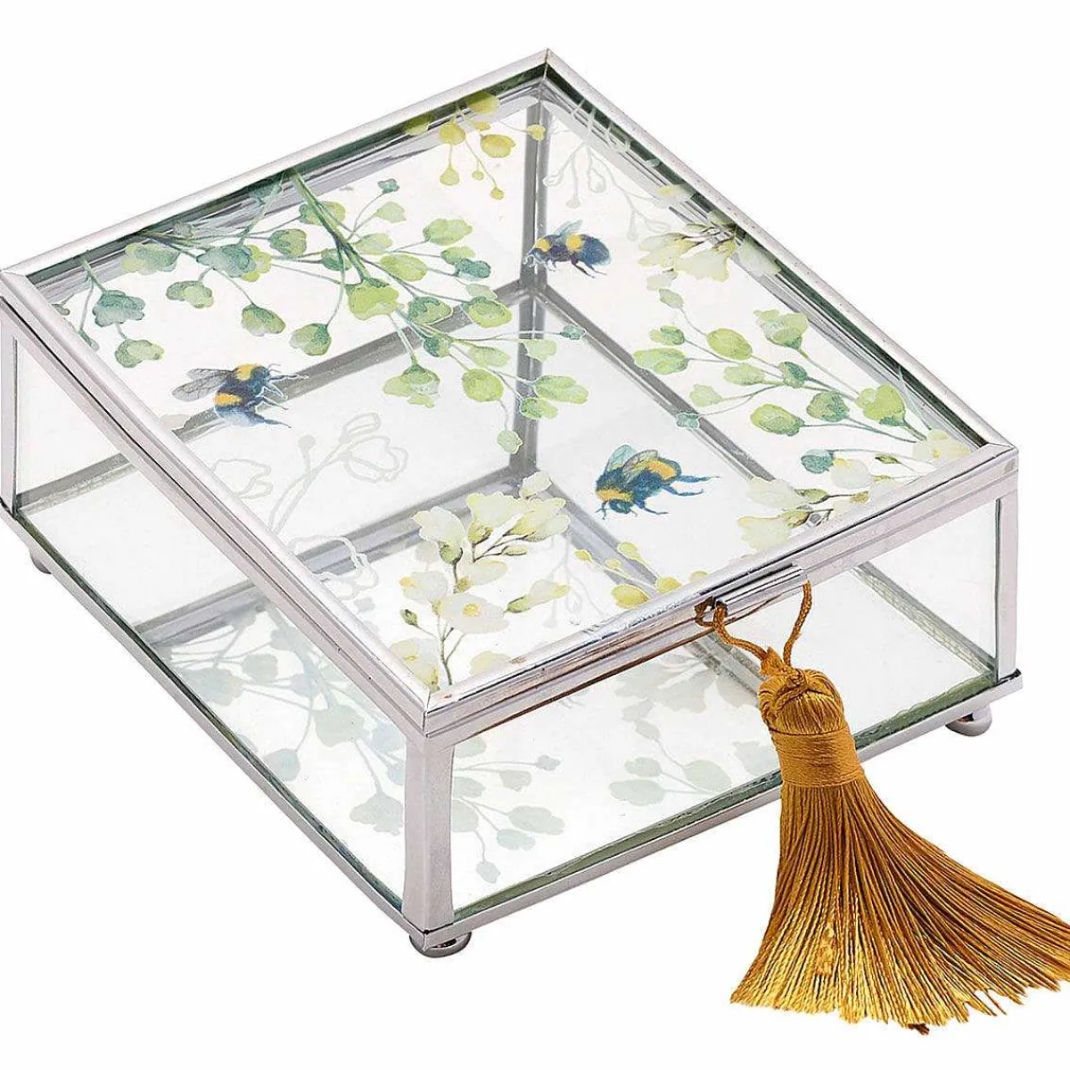 Sophia Glass Bee Trinket Box>Widdop & Co Best