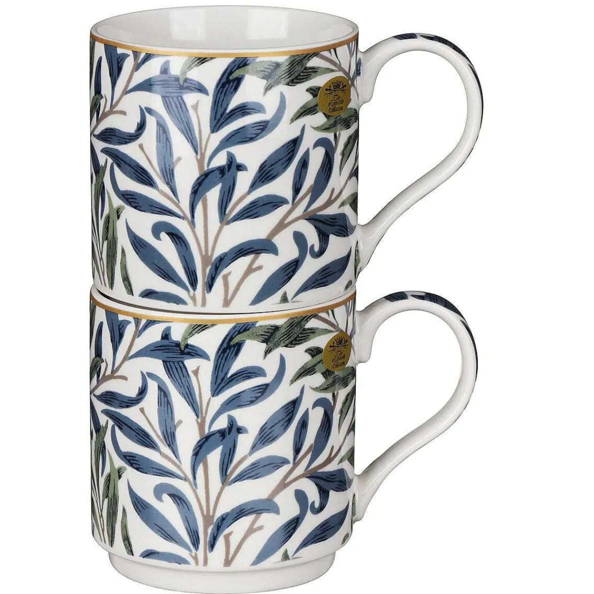 Willow Bough Set Of 2 Stacking Mugs>William Morris Online