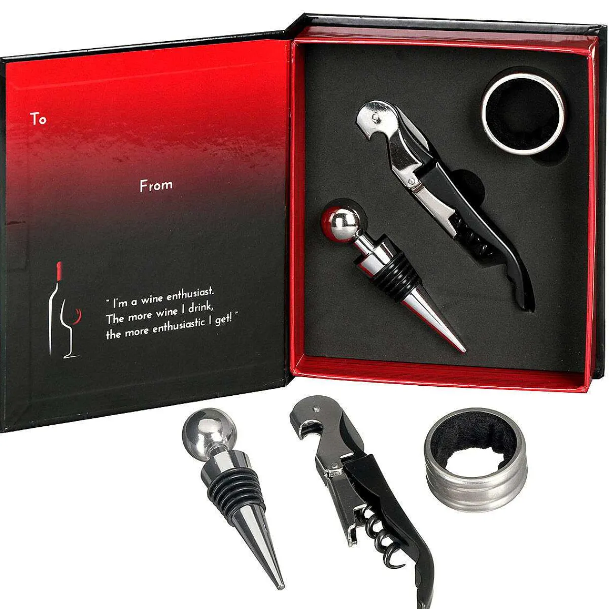 Wine Essentials Gift Set>Temptation Gifts Hot