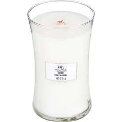 Linen Large Hourglass Candle>WoodWick Sale