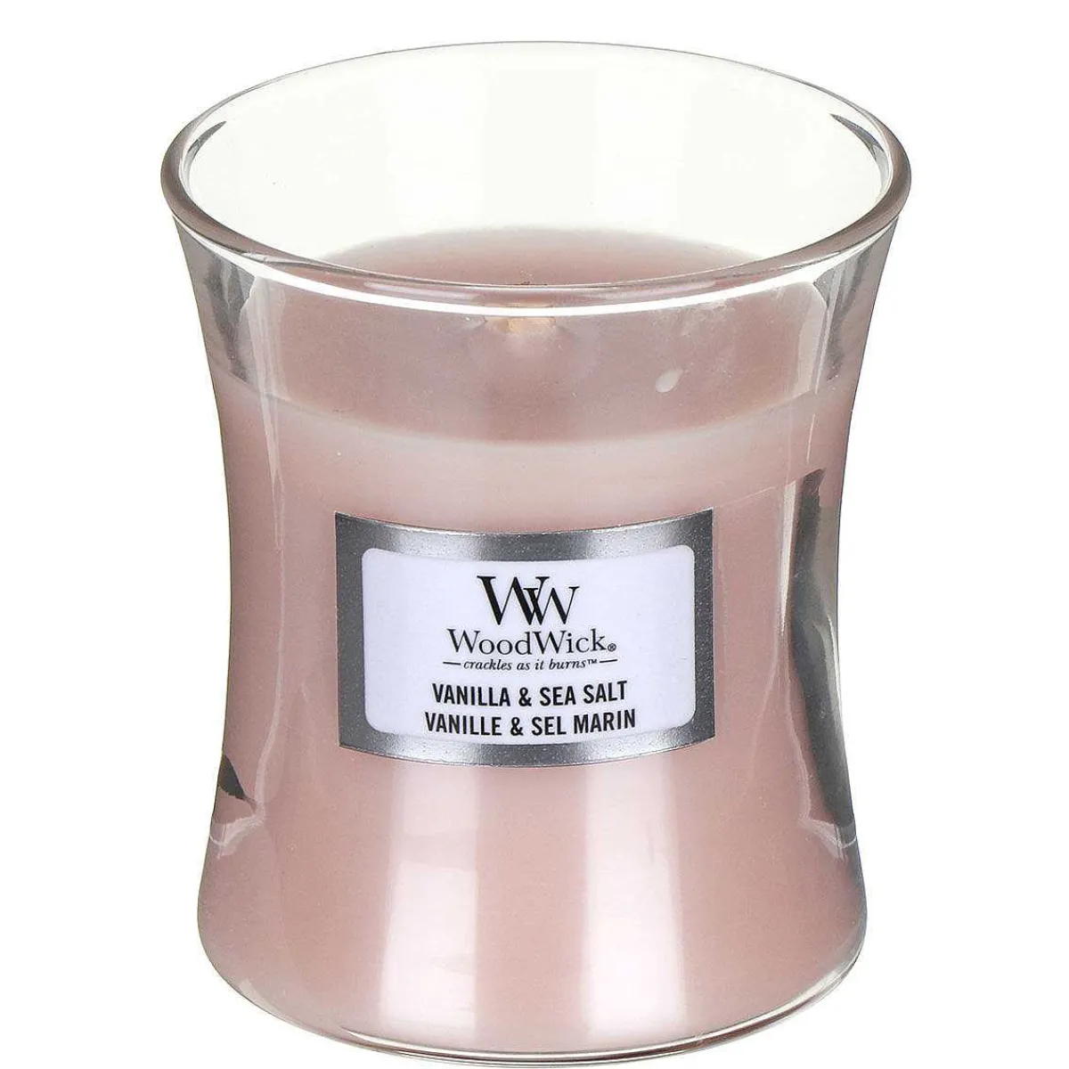 Vanilla & Sea Salt Mini Hourglass Candle>WoodWick Discount