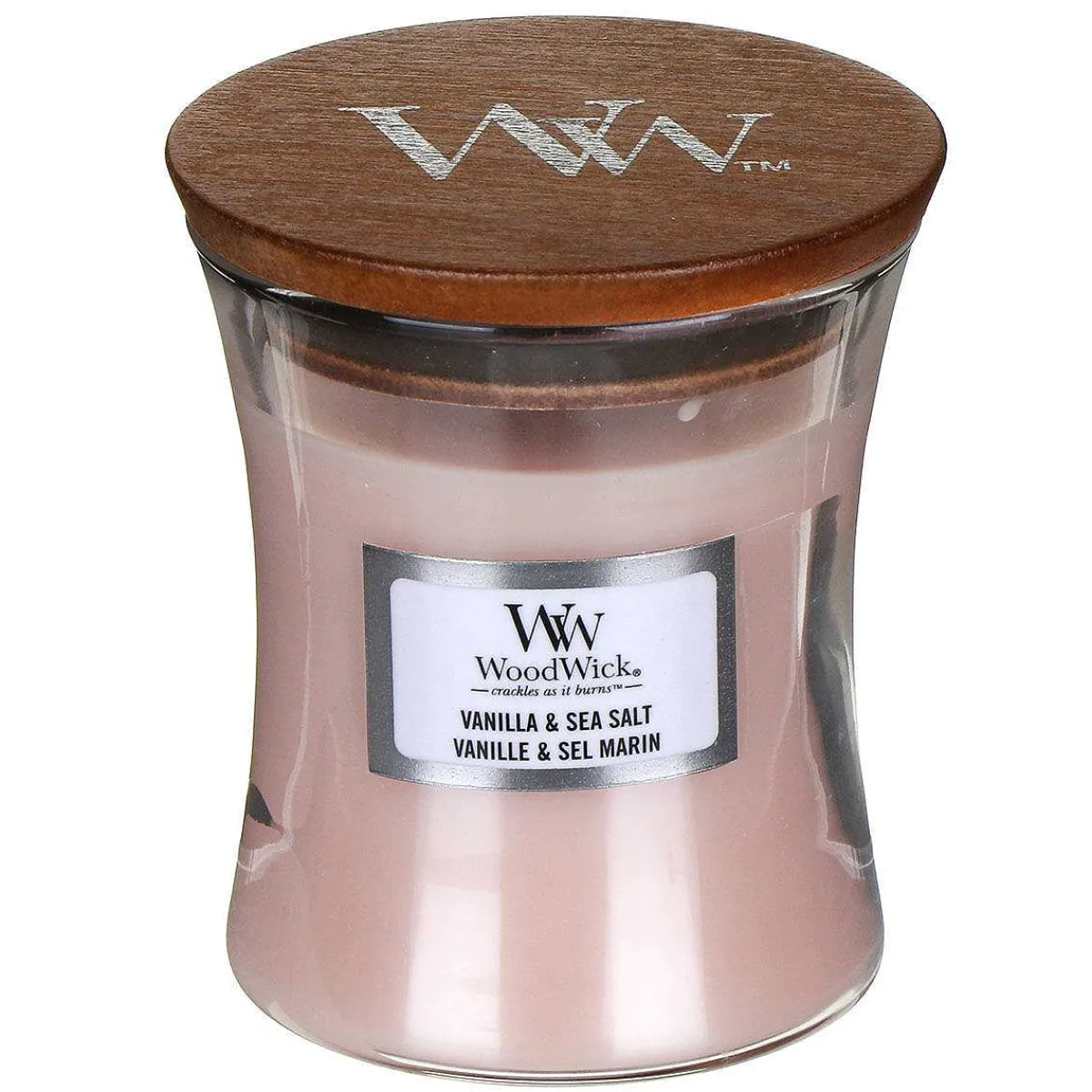 Vanilla & Sea Salt Mini Hourglass Candle>WoodWick Discount