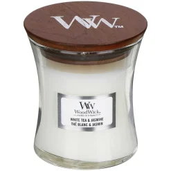 White Tea & Jasmine Mini Hourglass Candle>WoodWick Outlet