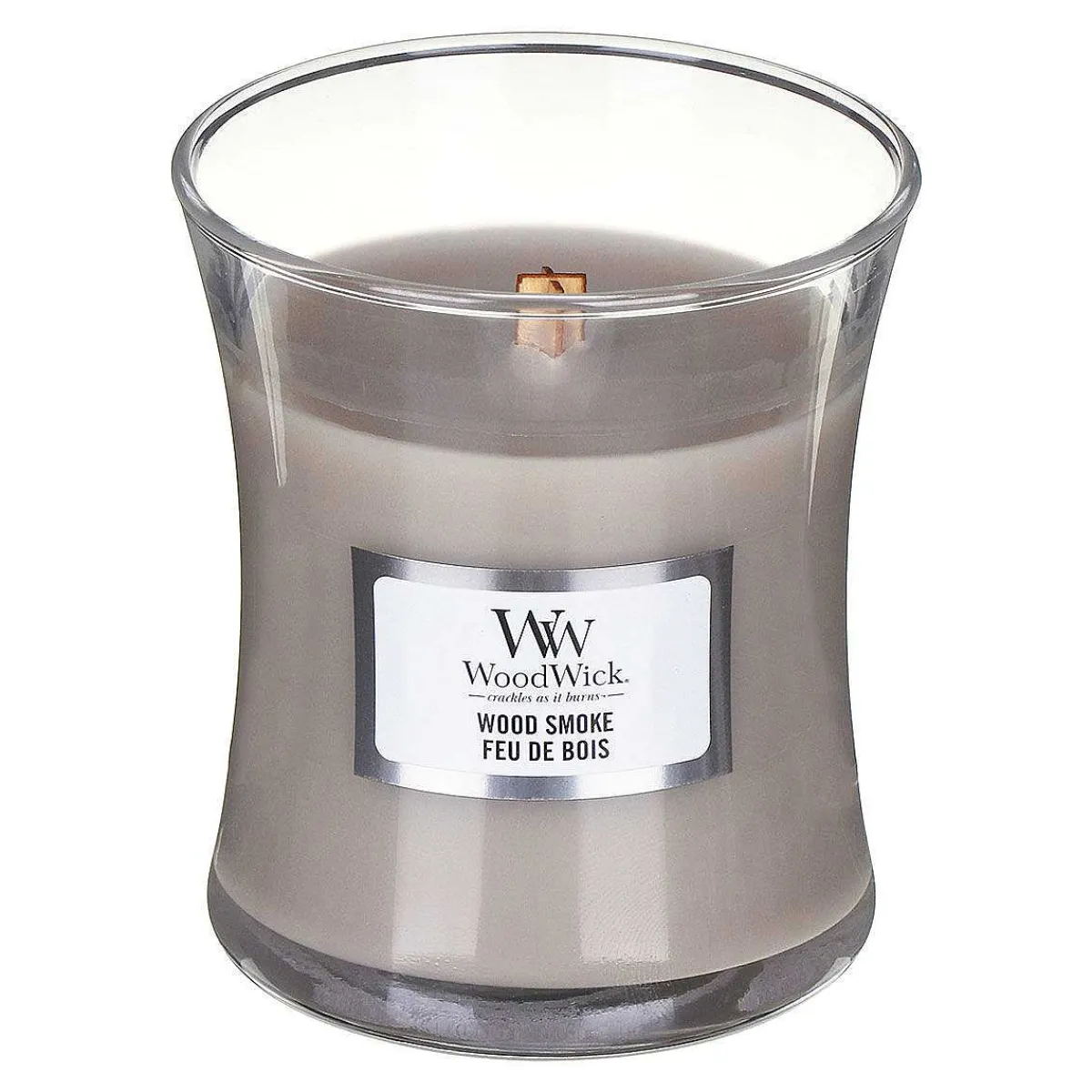 Wood Smoke Mini Hourglass Candle>WoodWick Best
