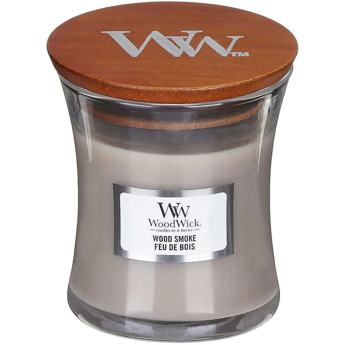 Wood Smoke Mini Hourglass Candle>WoodWick Best