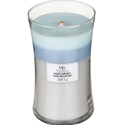 Woven Comforts Large Trilogy Candle>WoodWick Cheap