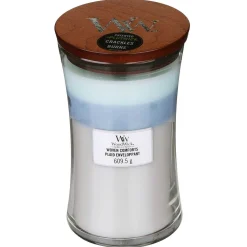 Woven Comforts Large Trilogy Candle>WoodWick Cheap