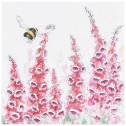 'A Cottage Garden' Bumblebee Greetings Card>Wrendale Store