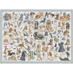 'A Dog's Life' 1000 Piece Jigsaw Puzzle>Wrendale Store