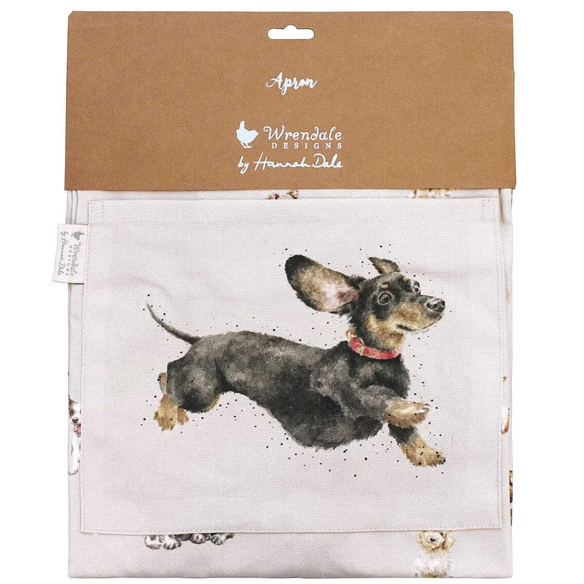 A Dog's Life Dachshund Cotton Apron>Wrendale Hot