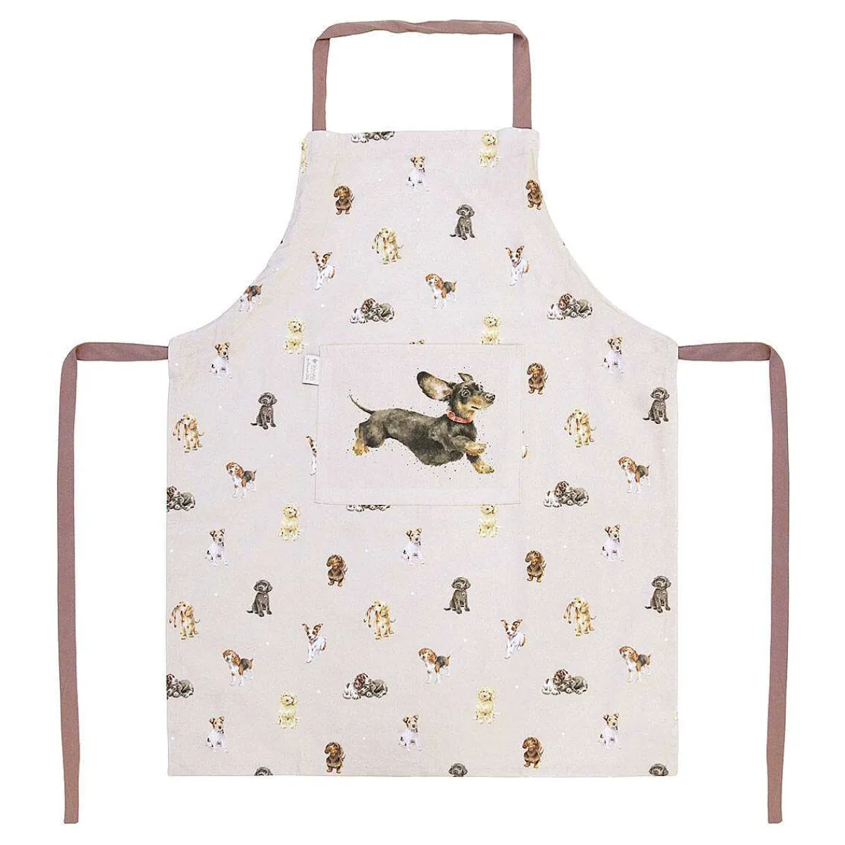 A Dog's Life Dachshund Cotton Apron>Wrendale Hot