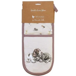 A Dog's Life Double Dogs Oven Glove>Wrendale New