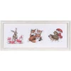 A Meadow Trio Triple Print With Cream Frame>Wrendale Online
