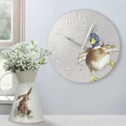 'A Waddle And A Quack' Duck Wall Clock><noscript><img width=